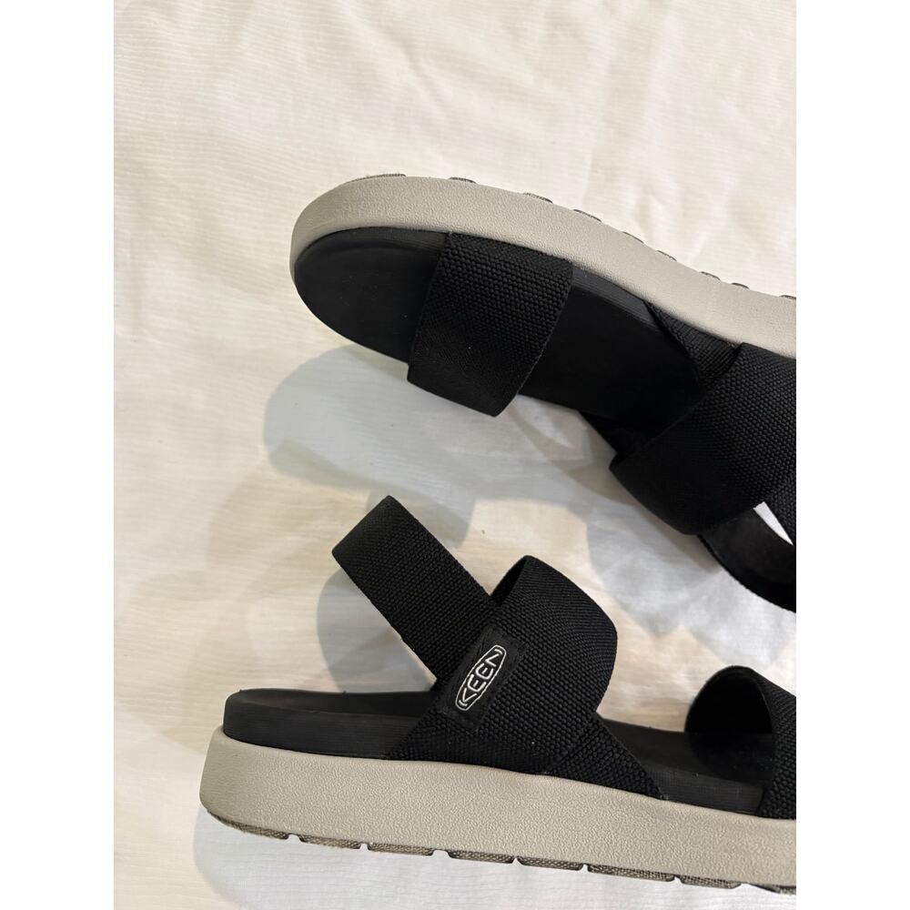 Keen Elle Backstrap Sandals Womens Size 10 Black Stretch Gore Platform 1022620 - Picture 8 of 15